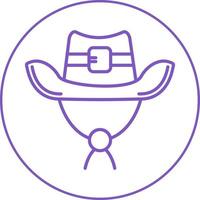 Cowboy Hat Vector Icon