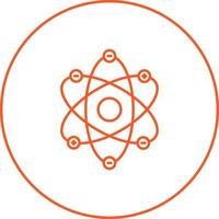 Atom Structure Vector Icon
