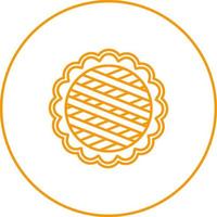 Apple Pie Vector Icon