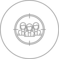 Target Audience Vector Icon