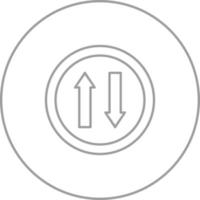 Traffic Sign Vector Icon