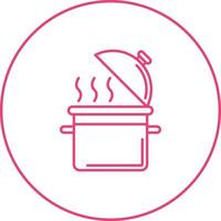 icono de vector de olla de cocina