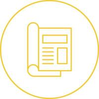 Magazine Vector Icon