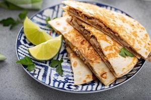 Quesadillas with pulled pork photo