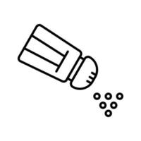 Salt Vector Icon