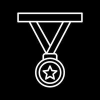 icono de vector de medalla