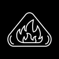 Fire Danger Vector Icon