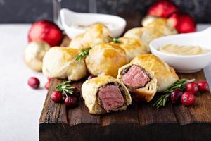 Bite size Beef Wellingtons photo