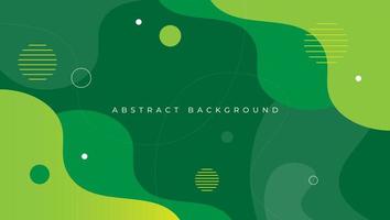 green abstract geometric background shapes vector