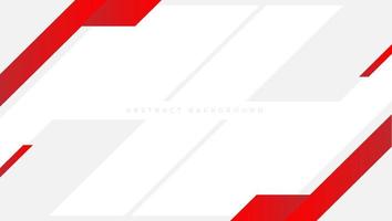 Red white professional geometric background design vector