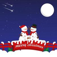 Merry Christmas background. Winter Holiday Posters or banners design in modern realistic style vector