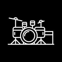 Drum Set Vector Icon