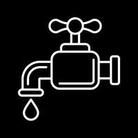 Water Faucet Vector Icon