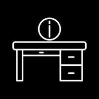 Information Desk Vector Icon