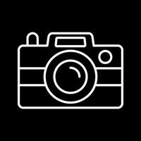 icono de vector de cámara de fotos