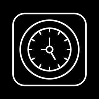 icono de vector de reloj