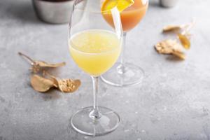 Refreshing mimosas for brunch photo