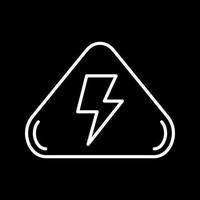 Electrical Hazard Vector Icon