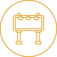Road Banner Vector Icon