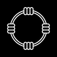 Hula Hoop Vector Icon