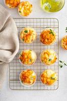 Ham and cheese muffins photo