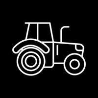 icono de vector de tractor