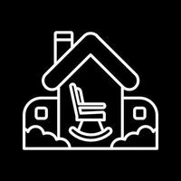 Retirement Home Vector Icon