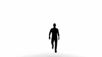 Man Walking Animation Stock Video Footage for Free Download