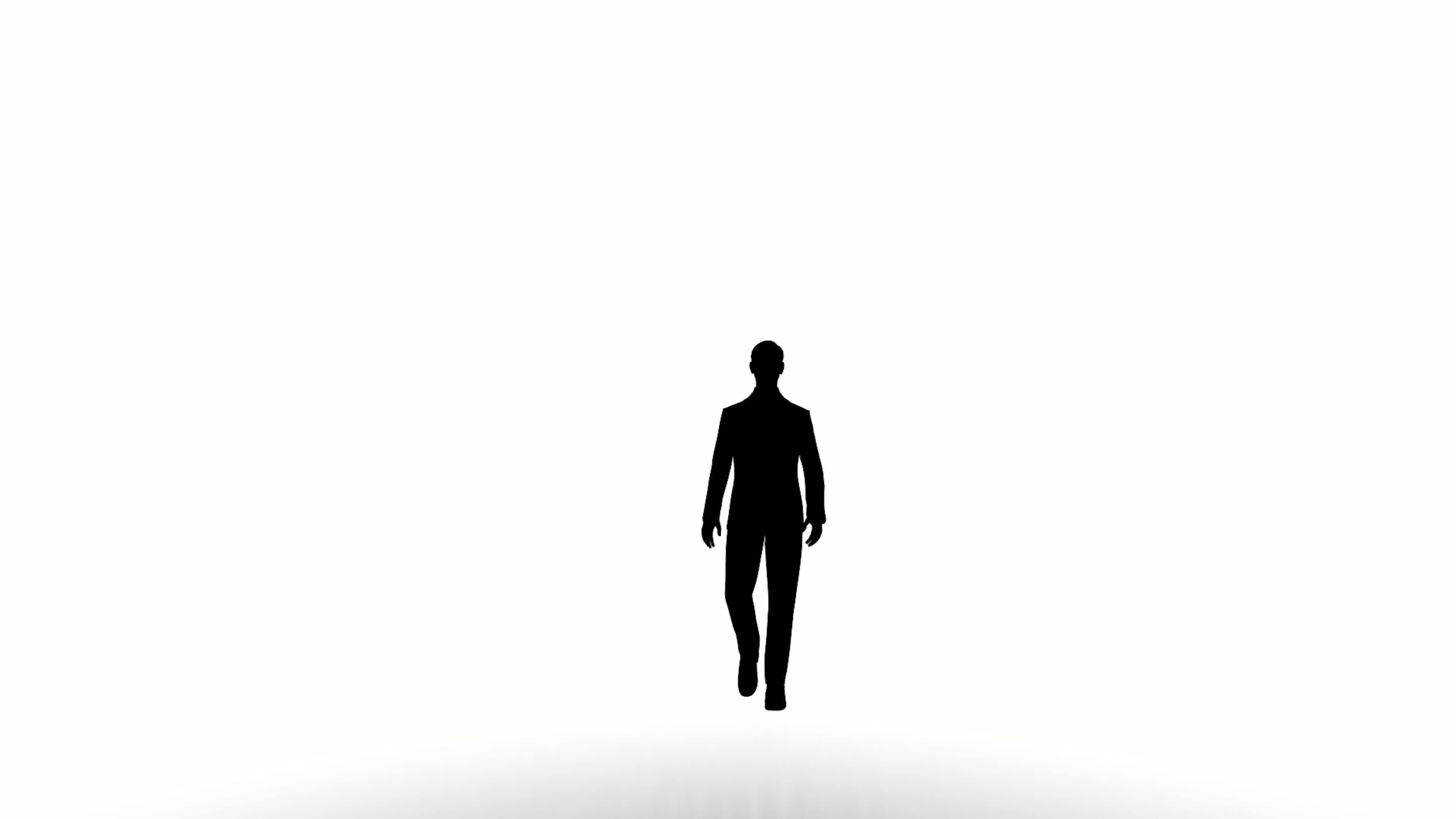 Man Walking Animation Stock Video Footage for Free Download