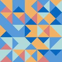 Geometric triangle seamless pattern vector