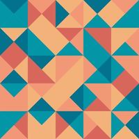 Geometric triangle seamless pattern vector