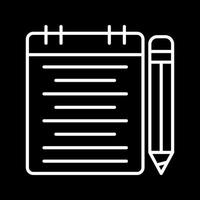 Notepad Vector Icon