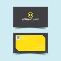 Print ready professional business card design template vector