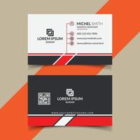 clean style modern business card template, Elegant eye-catching design vector