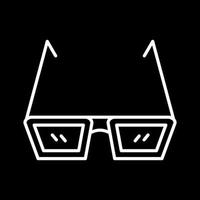 icono de vector de gafas