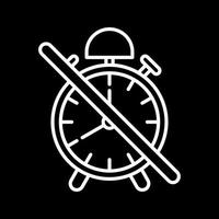 No Alarm Vector Icon