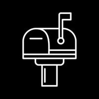 Mail Box Vector Icon