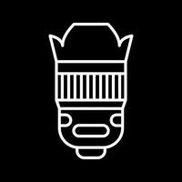 Camera Lens Vector Icon