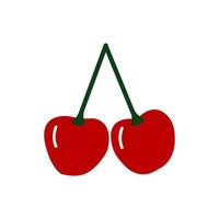 cherry icon illustration vector