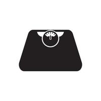 weighing vector icon illustration template