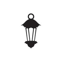 Fanoos Lantern background islam   logo simple vector icon illustration