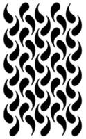 Black and white beautiful vector motifs