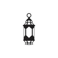 Fanoos Lantern background islam   logo simple vector icon illustration