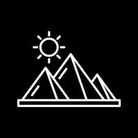 Pyramid Vector Icon