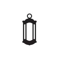 Fanoos Lantern background islam   logo simple vector icon illustration