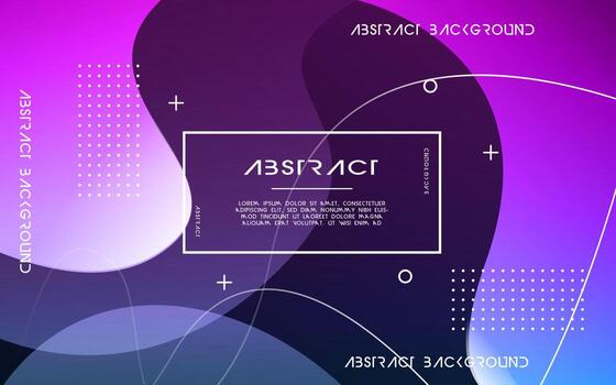 fondo de color líquido abstracto moderno. diseño de elementos geométricos texturizados dinámicos. Se puede usar en carteles, pancartas, web y más vector