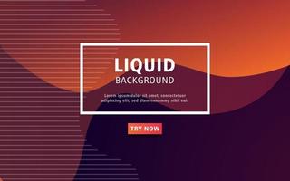 modern abstract liquid color background. dynamic textured geometric elements design.can be used on posters,banner,web and any more vector