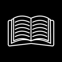 Open Book Vector Icon