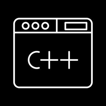 icono de vector de lenguaje de programación