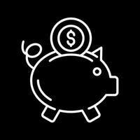 Piggy Bank Vector Icon